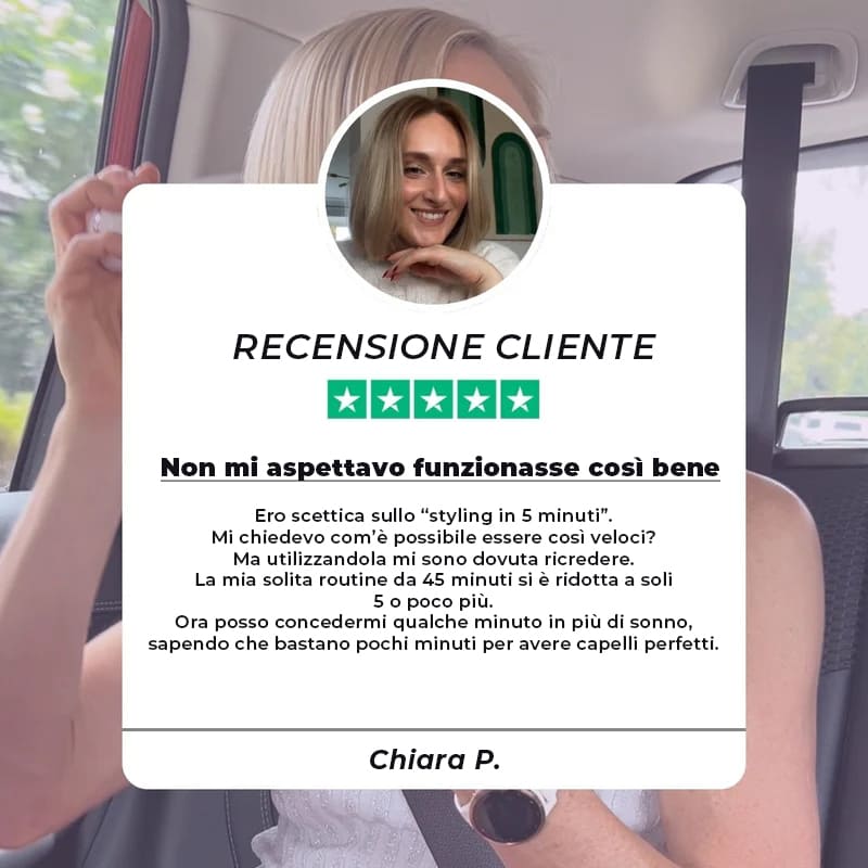 Spazzola Lisciante Portatile Senza Fili DermyLab PRO