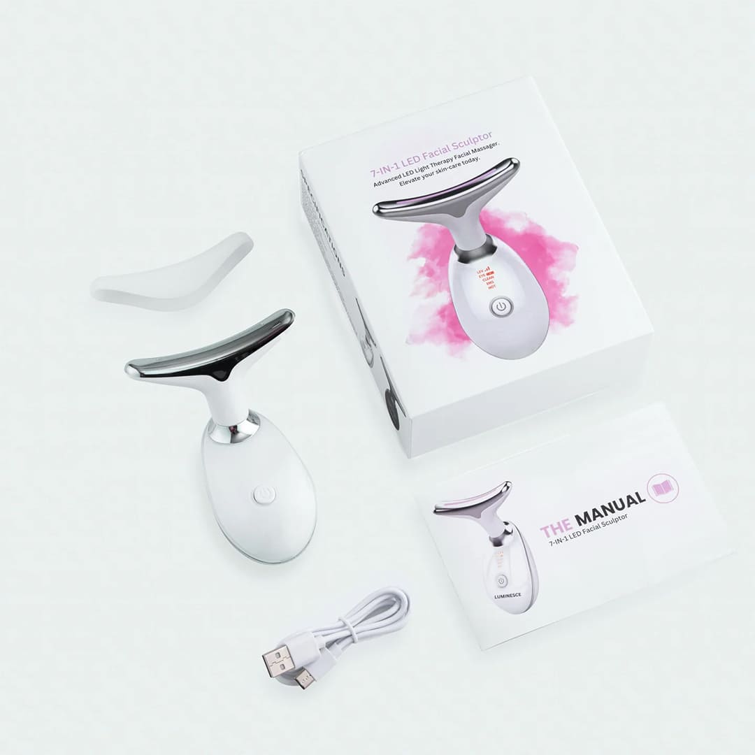 DemmyLab 7-in-1 Massaggiatore Viso LED