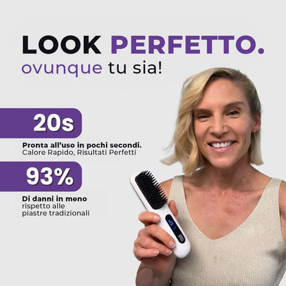 DemmyLab Spazzola Lisciante Senza Fili