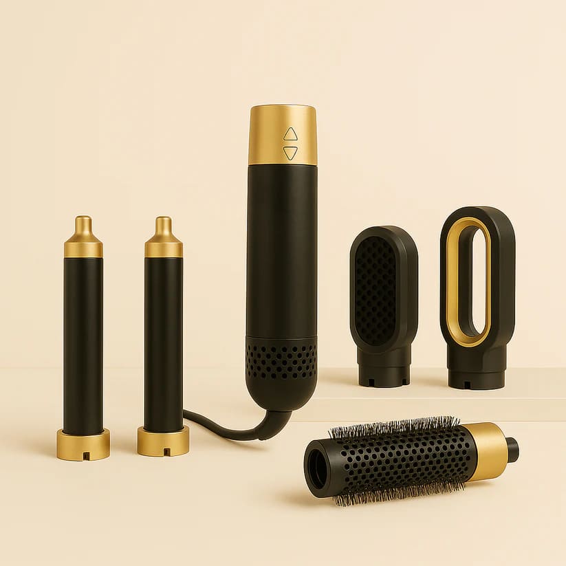 DemmyLab Styler 5 in 1 - Asciuga, Liscia, Arriccia, Modella e dai Volume